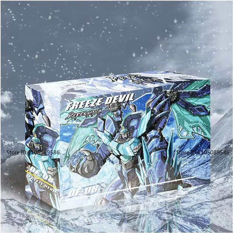 Nieuw product op voorraad originele verpakking Transformer G1-KO- Blue Ice Dragon Verzamel mensen klassiek model speelgoed vakantiecadeaus