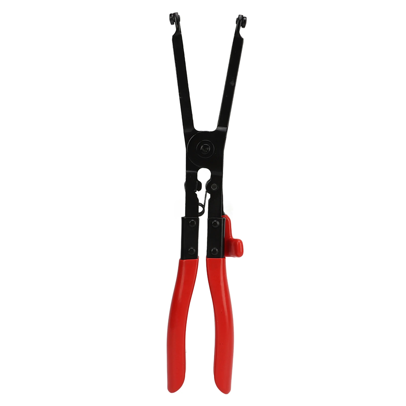 Exhaust Pipe Clamp Pliers Carbon Steel Exhaust Pipe Clamp Removal Tool Long Plier Jaw Anti  for Vehicle Maintenance