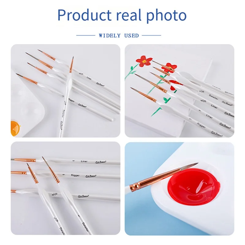 B97A-アクリル水彩画用ナイロンフックペン極細線ブラシセッ - Watercolor Brush Pen のレビューと価格