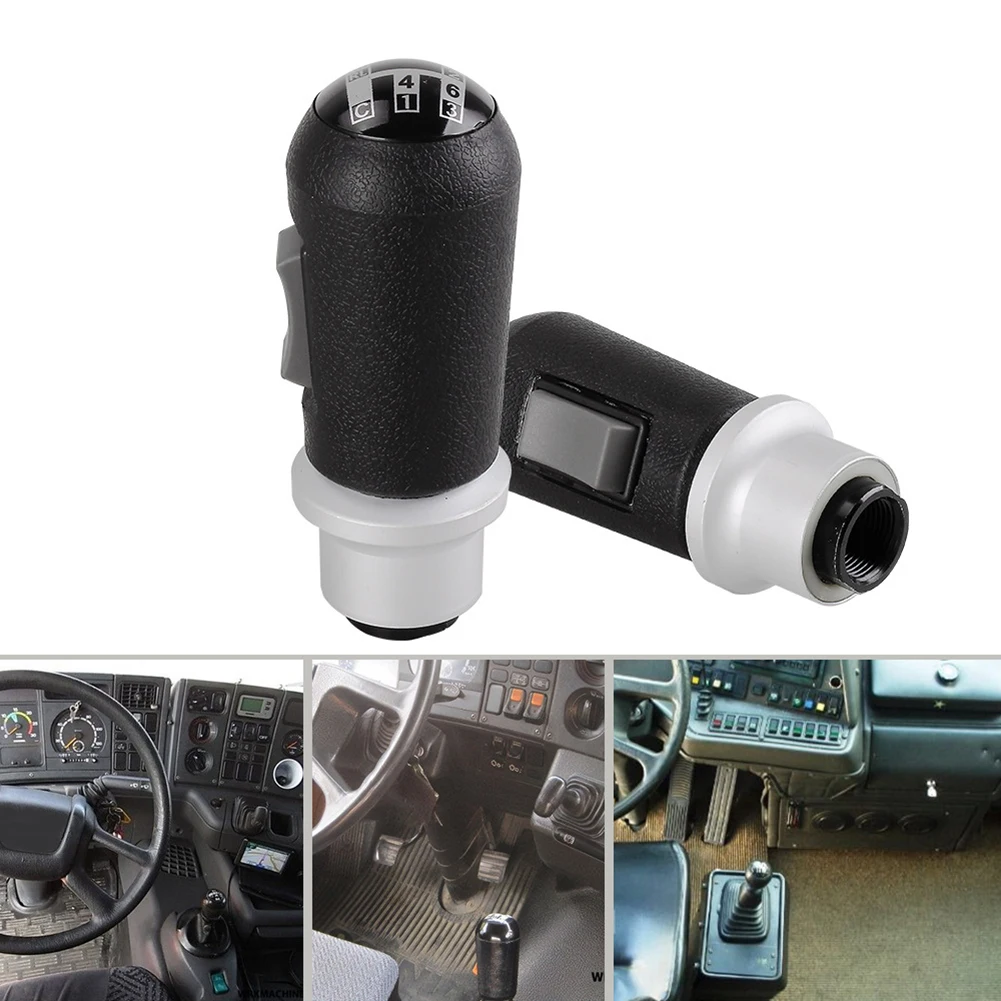 6 Speed Shift Knob Car Truck Gear Shift Knob Truck Gear Shift No Deformation Practical And Reliable Anti Black Color