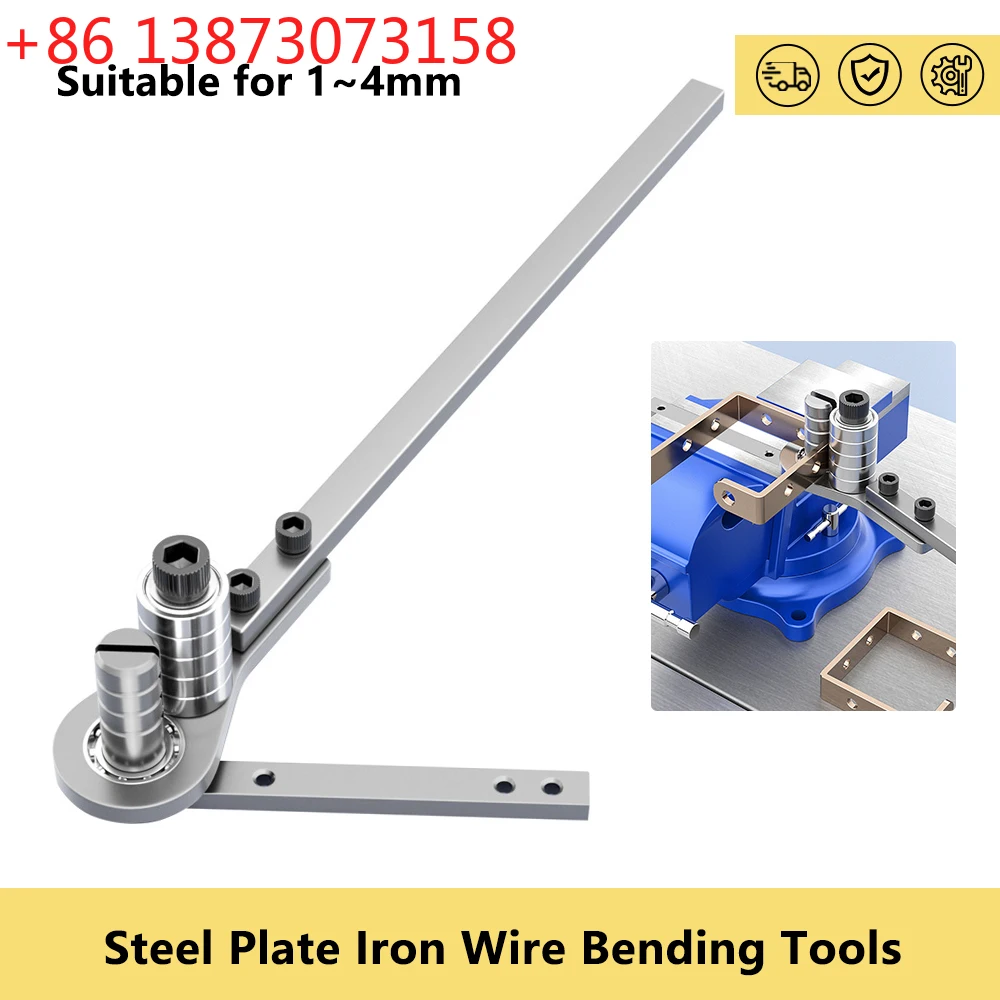 

Manual Iron Block Bending Machine Steel Plate Iron Wire Bending Tools DIY Metal Bender Steel for Pipe Copper Bar Steel Plate