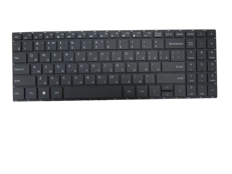 Laptop Keyboard MB3331011 United States US/Russian RU/French FR Black With Backlit