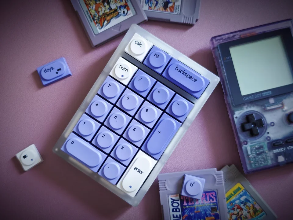 Doys Milkit.taro Keycap مجموعة الأرجواني الأبيض Numpad Doys قبعات المفاتيح لوحة المفاتيح الميكانيكية شخصية نقطة الحرفي الألعاب قبعات لوحة المفاتيح