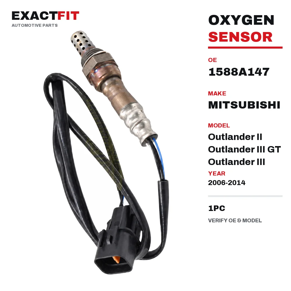 1588A147 O2 Sensor for Mitsubishi Outlander II 3.0L 2006-2012 III GT 3.0L 2012-Up III 3.0L 2014-Up After Catalyst 1PC