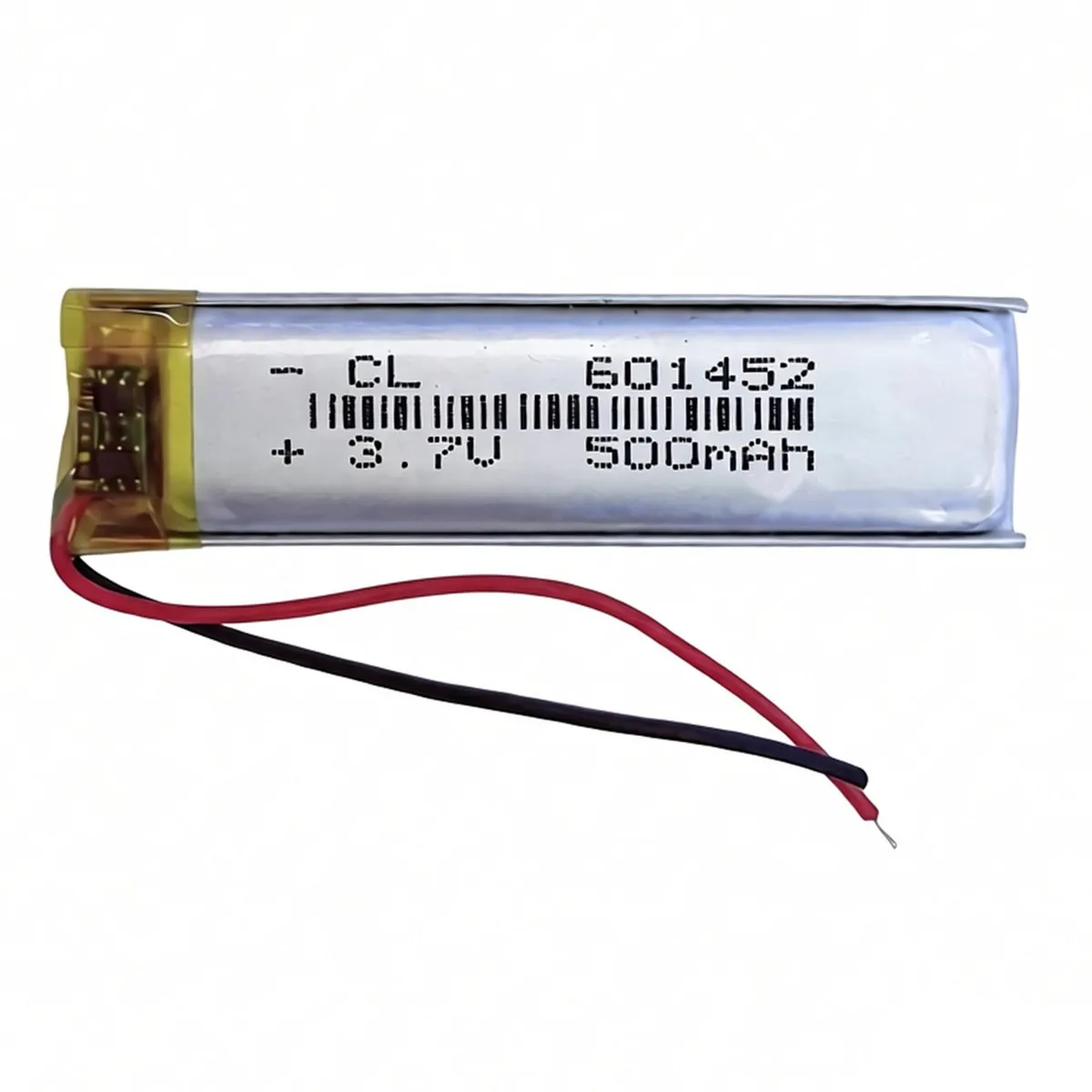 1-10PCS 3.7V 500mAh Lithium Polymer Battery 601452 For GPS MP4 Record Pen Driving Recorder Car Camera LED Headset Game Player