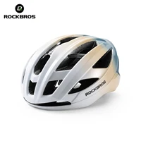 ROCKBROS Casco de ciclismo ligero transpirable antibacteriano moldeado en una pieza con hebilla magnética ajustable Casco de seguridad para ciclistas