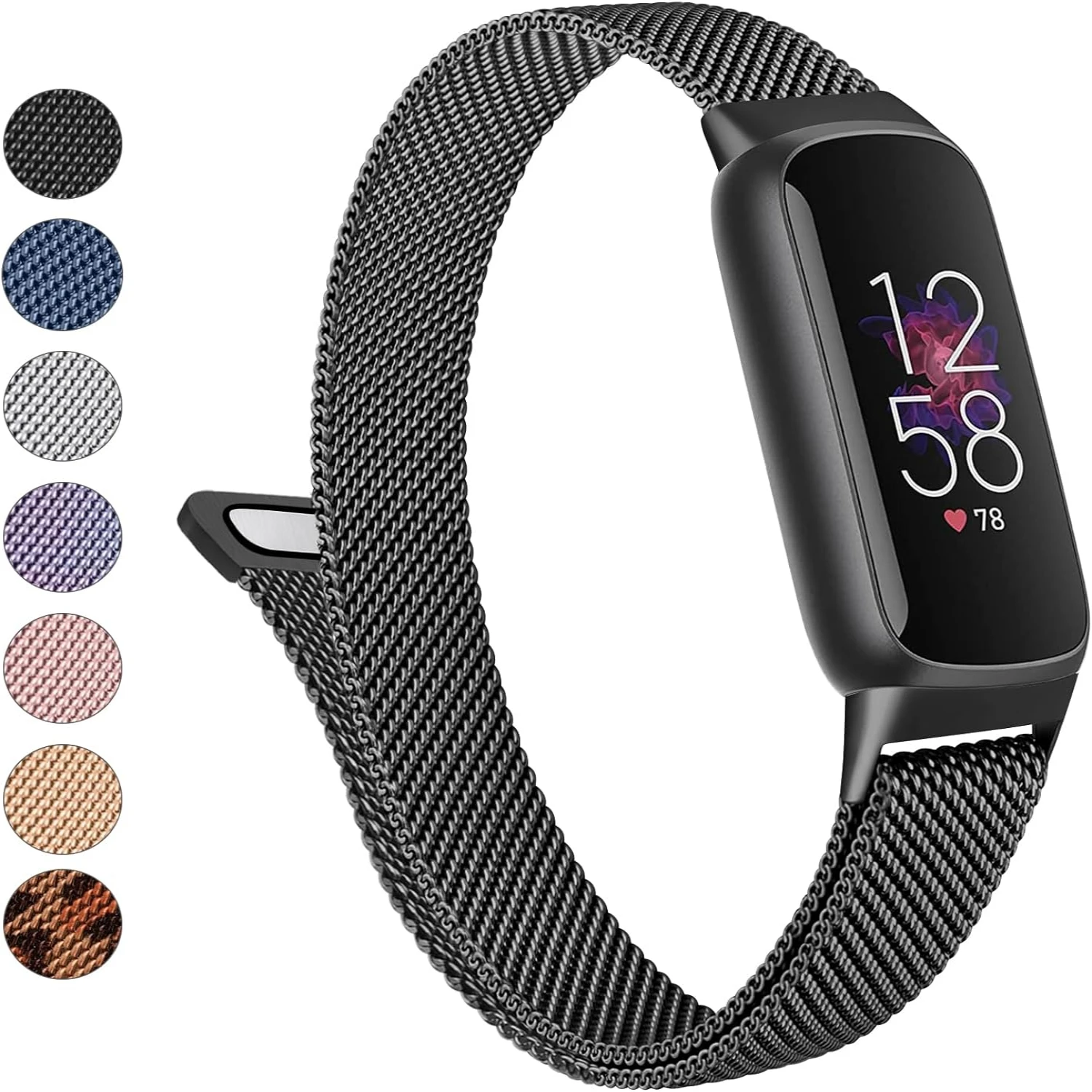 

Upgrade your look effortlessly with a trendy, stylish, and sleek stainless steel watch band - perfect for any occasion and chicl