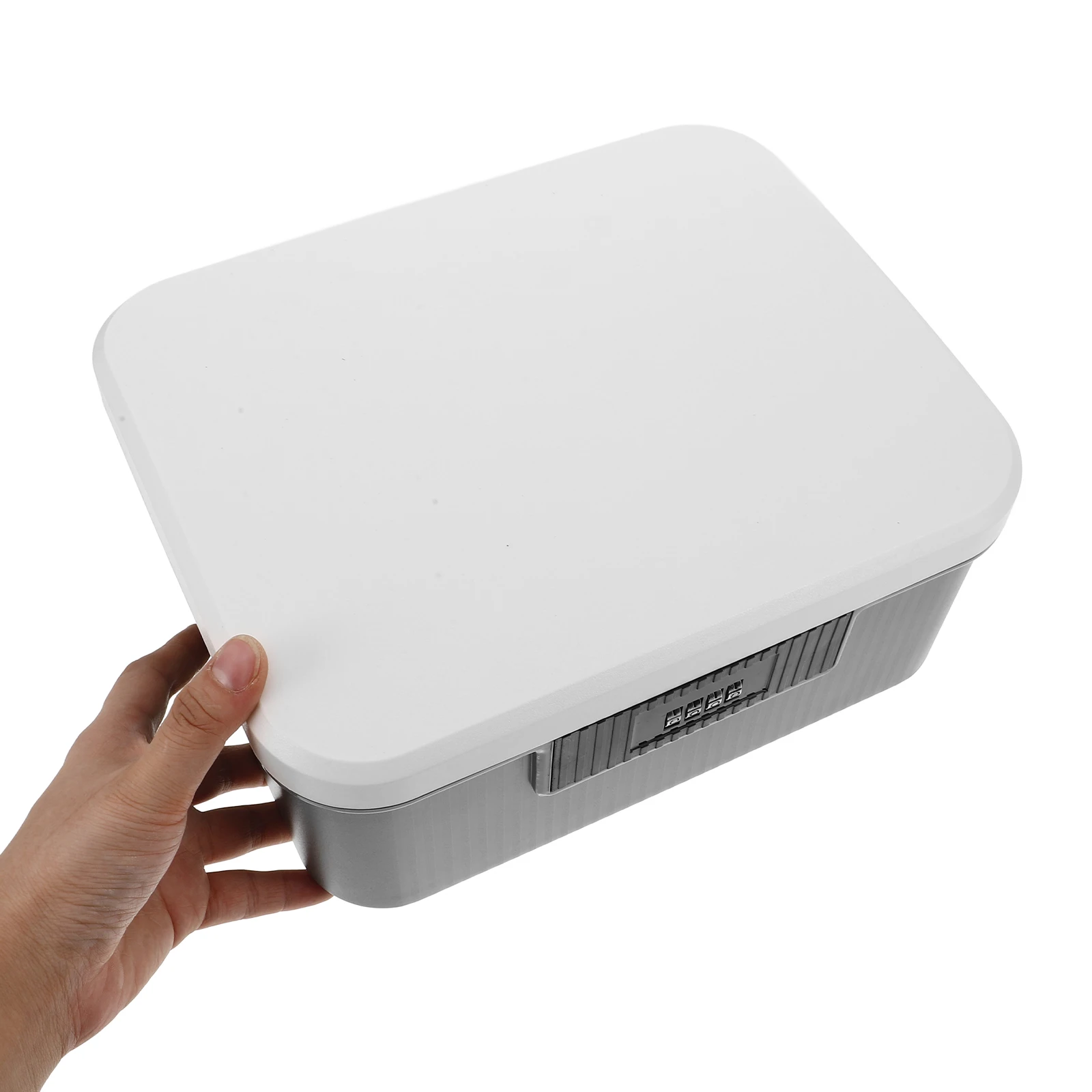 Secure Locking Storage Box Combination Lock Large Capacity Organizer Home Office School Documents