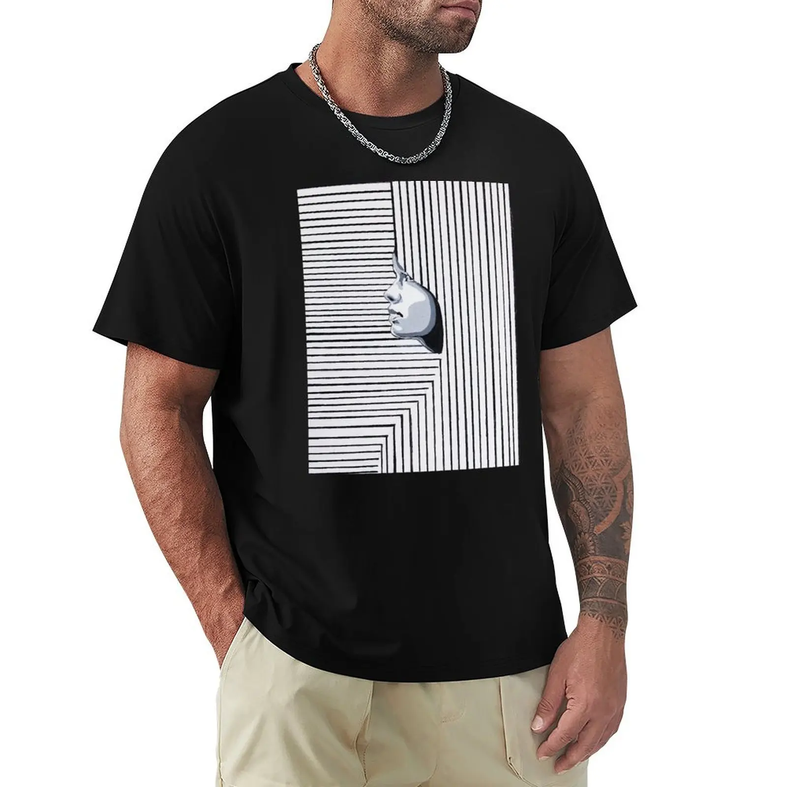 

Francoise stripes Long T-Shirt customs basketball graphic tees rapper graphic tees compression shirt men