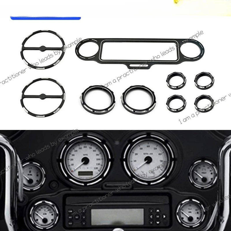 

Suitable for Harley Glide, Street Glide Sound Hood, Speaker Hood, Instrument Guard 96-13 years