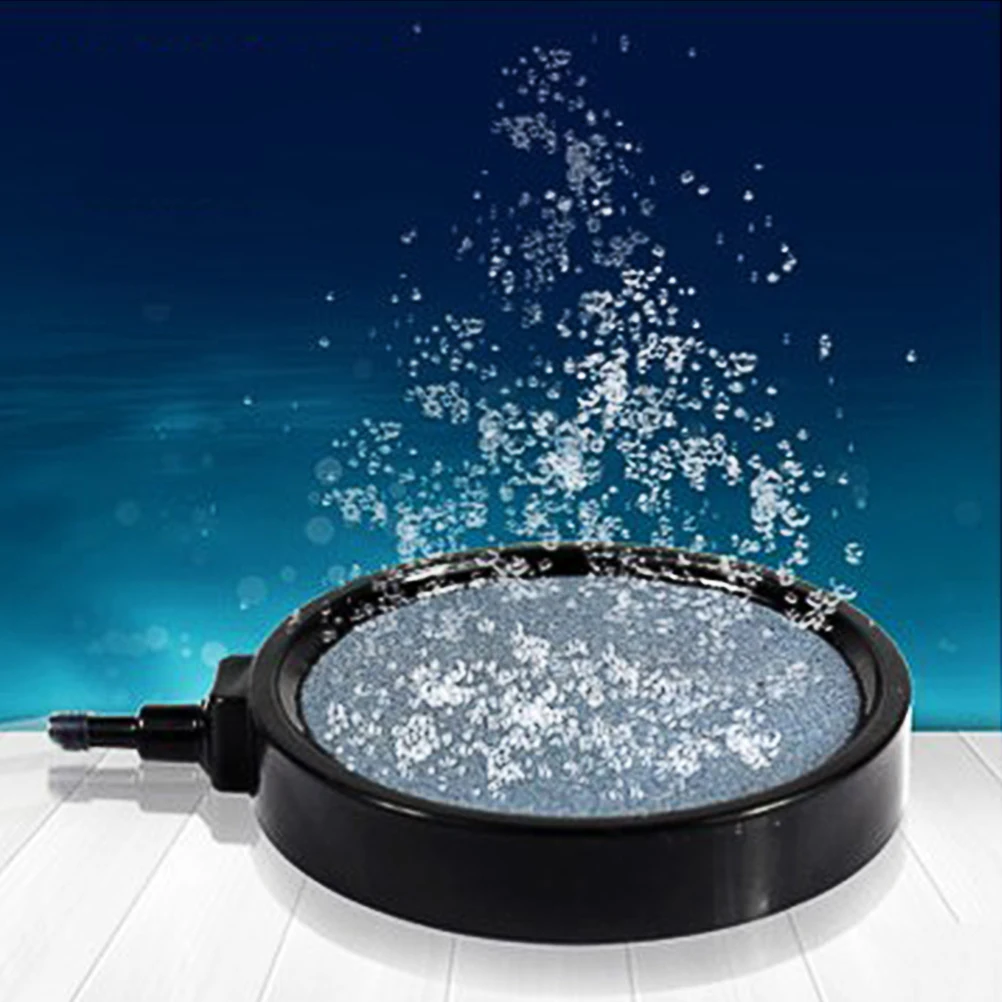 

Fish Tank Hydroponic Oxygen Plate 13cm Aquarium Pump Air Bubble Disk Stone for Garden Oxygen Plate Bubble Disk Stone