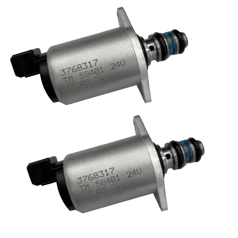 

AS57-2Pcs 376-8317 24V Proportional Solenoid Valve 3768317 For Parker 923636.0756 Tractor Truck Forklift Excavator Hydraulic