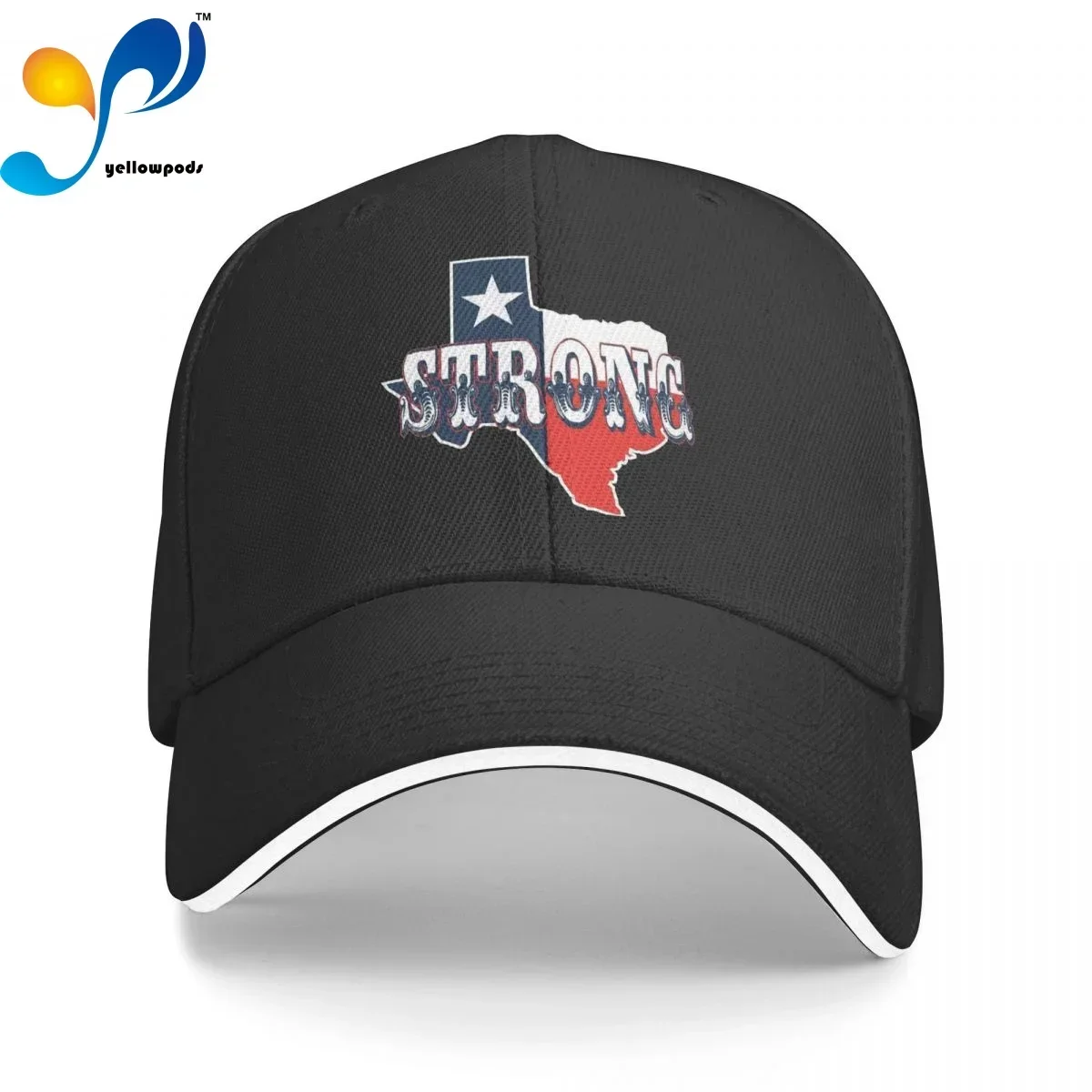

Texas Strong Trucker Cap Snapback Hat for Men Baseball Mens Hats Caps for Logo