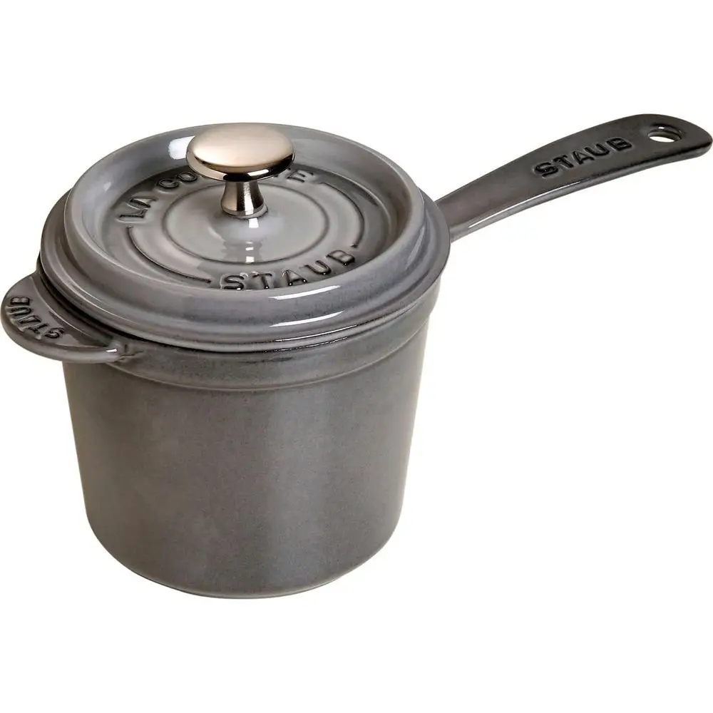 

Graphite Grey Cast Iron Gravy Boat, 18 cm Diameter, 2.8 Liter Capacity