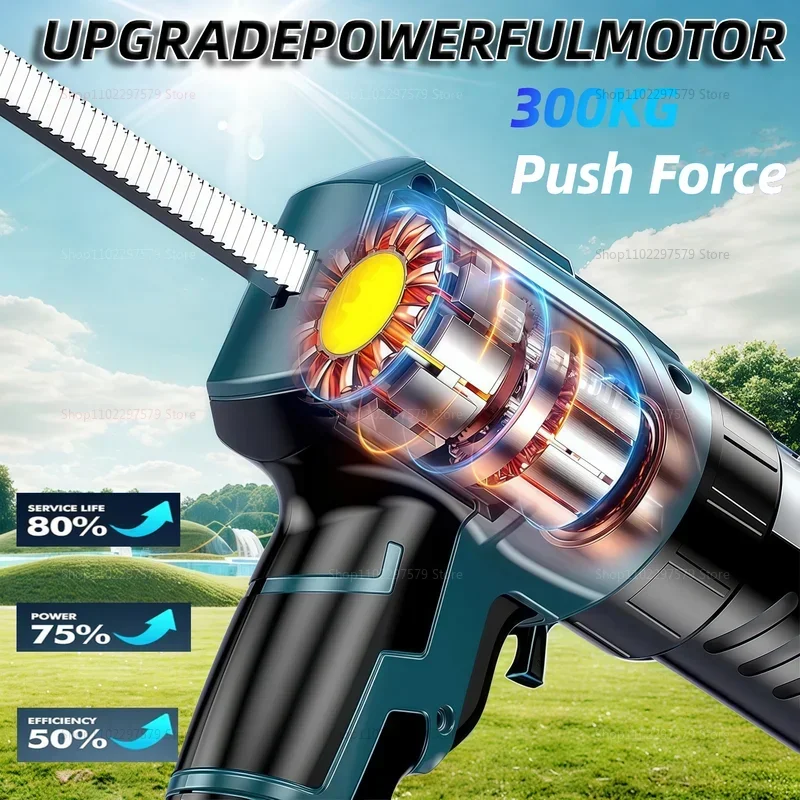 مسدس السد الكهربائي بدون بطارية لاسلكي 4 سرعات مسدس تسرب الزجاج أبواب النوافذ ملء الخياطة لبطارية ماكيتا المتوافقة