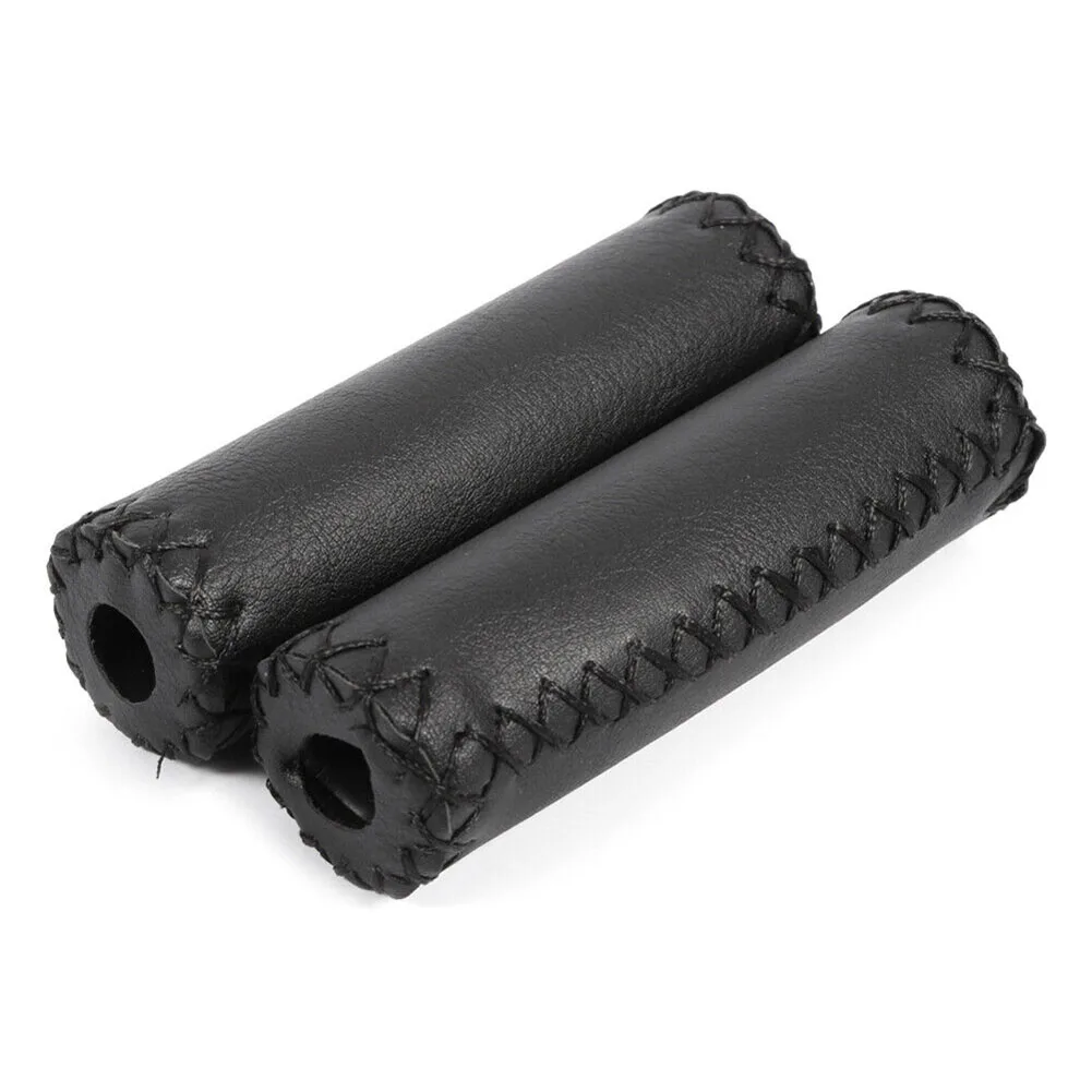 

Part Bike Grip Non-slip Effect Shock-absorbing Artificial Leather Bicycle Bicycle Grips Cycling Grip Excellent Touch