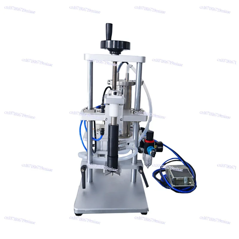 Single Head Negative Pressure Vacuum Car Aromatherapy Sub-canning Machine Small Semi-automatic Essential Oil Aromatherapy