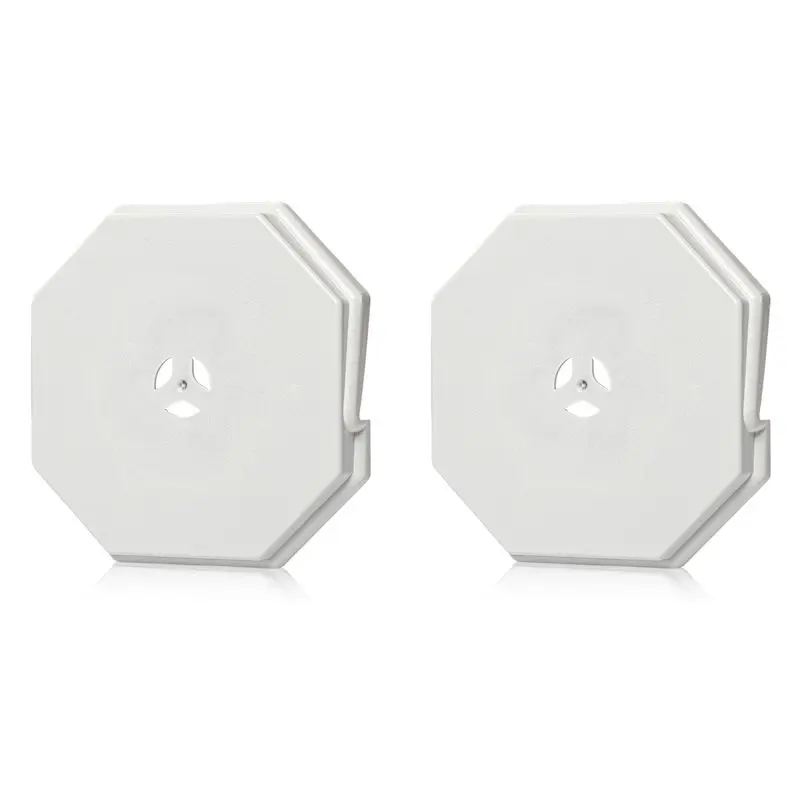 ABZL 2Pcs Vinyl Siding Mounting Block Kit With Built-In Electrical Box, 130110006001 Vertical Siding Lamp Mounting Plate