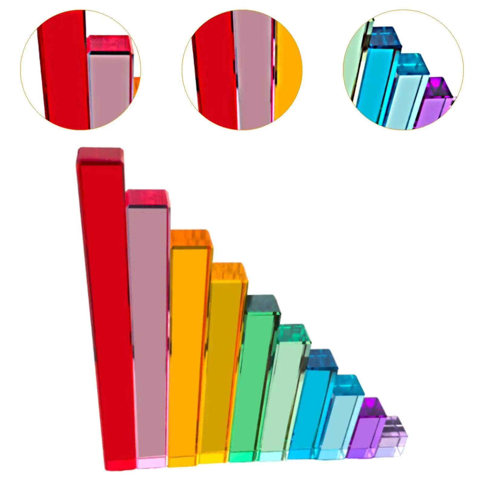 บล็อกตัวต่อสายรุ้งชุดของเล่นฝึกประสาทสัมผัสทักษะยนต์กล่องของเล่นเพื่อการศึกษาที่มีสีสันเกมซ้อนสำหรับเด็กวัยหัดเดินเด็ก