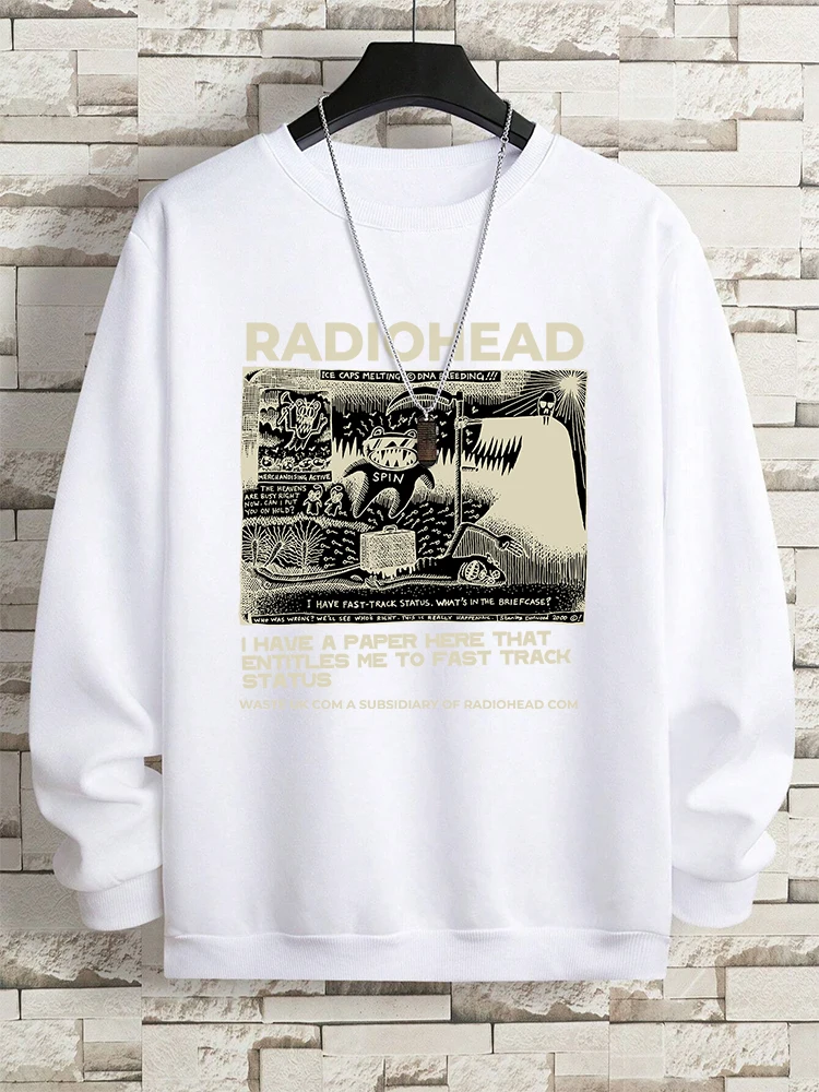 North America Tour Rock Boy Clothes Man Pullover Fleece Sweatshirt Fashion Casual Loose Hoody Autumn Oversized Women Hoodie