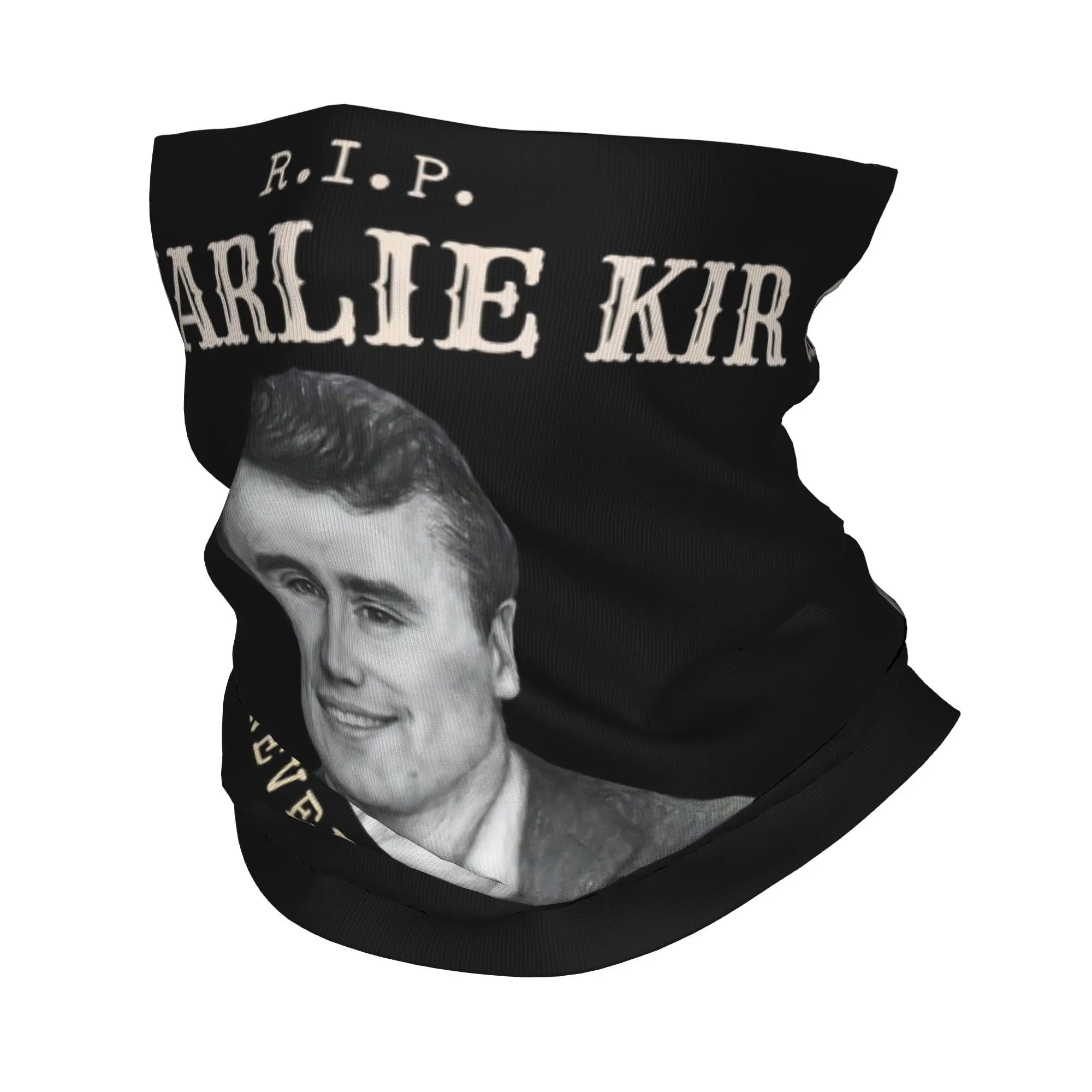 RIP تشارلي كيرك التذكاري باندانا غطاء الرقبة المطبوعة حقيقية باتريوت أقنعة قناع وشاح متعدد الاستخدام أغطية الرأس الكبار تنفس