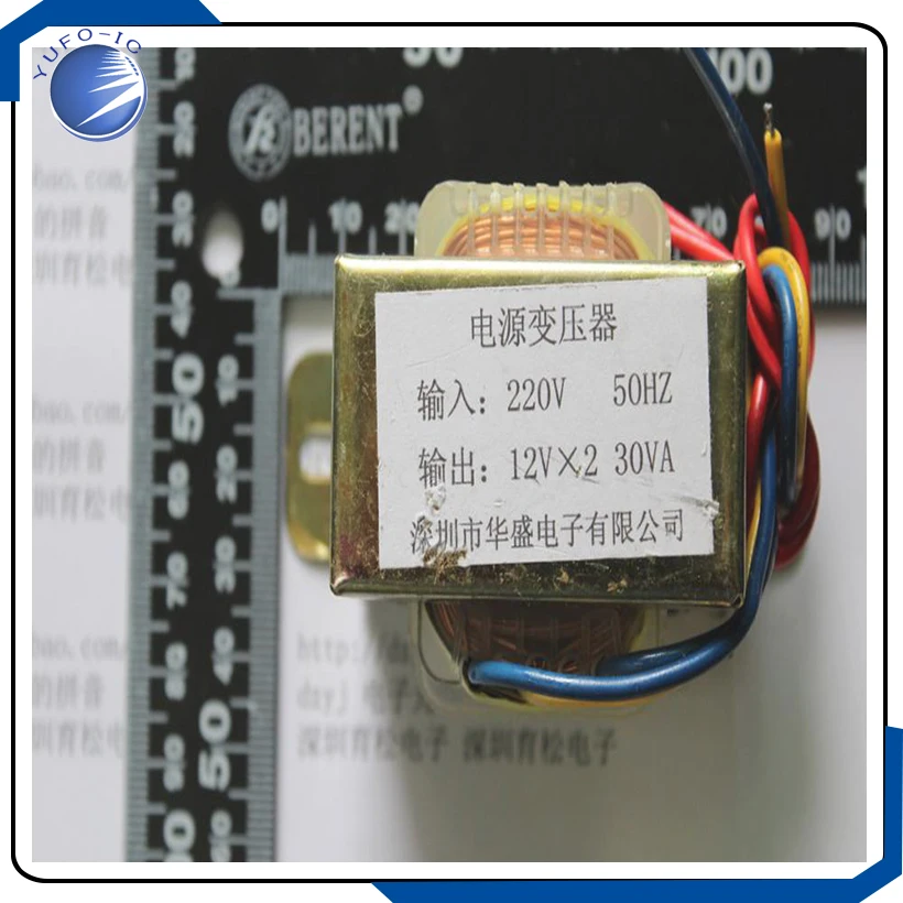 1pcs  30W dual 30W2*12V 12V transformer input 50Hz/ 12V output dual 220V module