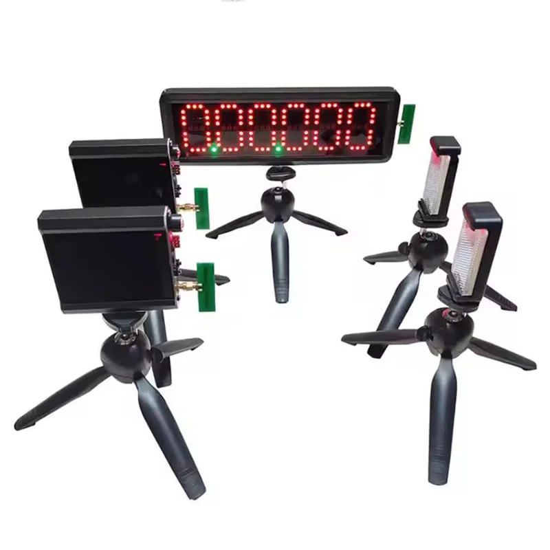 LED Race Timing Clock with Tripod for Running Countdown/up Digital Race Timer