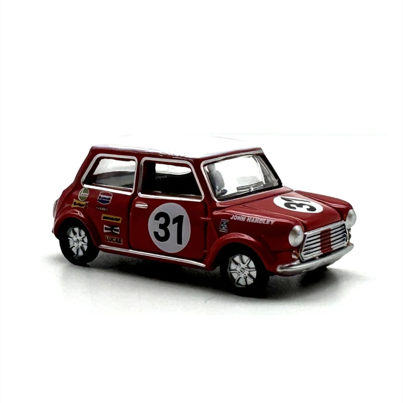 1:76 Scale Diecast Alloy Mini BMc Competition No. 31 Toys Cars Model Classics Adult Souvenir Collectible Gifts Static Display