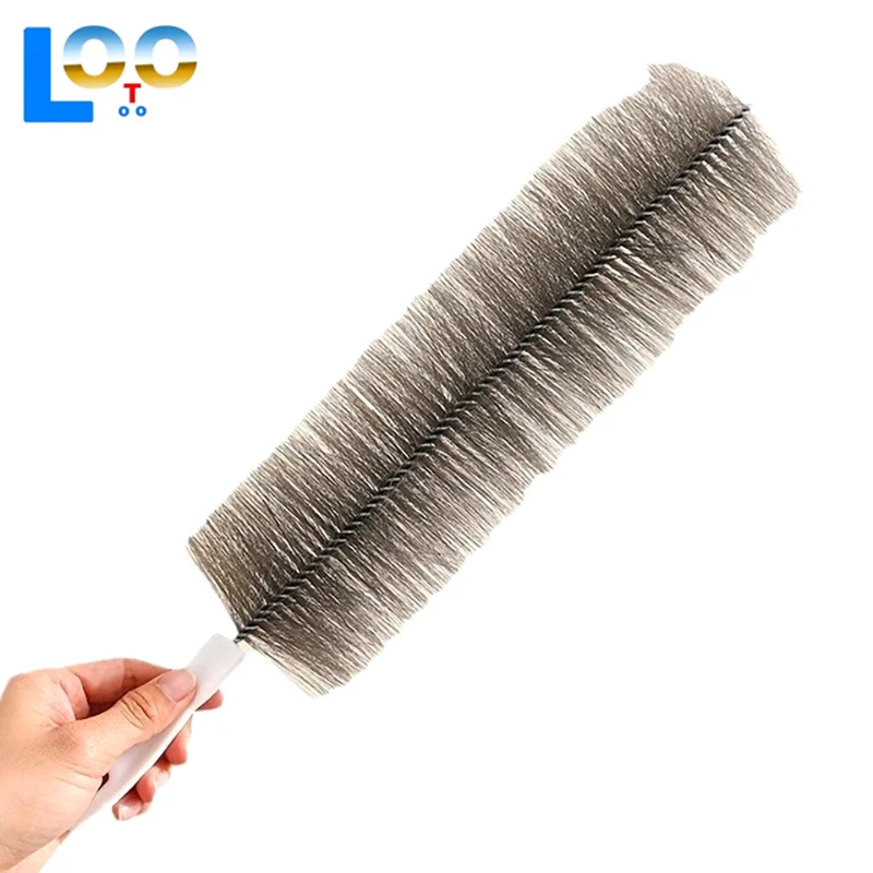 Fan Borstel Buigbare Microvezel Stofdoek Huishoudelijke Stofverwijderaar Reinigingsborstel Voor Airconditioner Meubels Sluiter Auto Cleaner