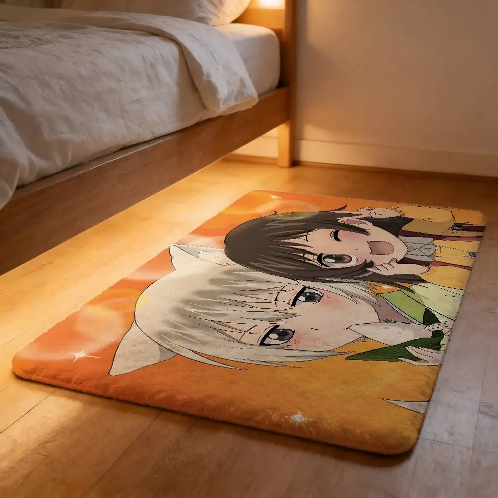 

Мягкий плюшевый коврик для пола Anime Love K-Kamisama K-Kiss Cloud, нескользящий, не линяет и впитывает влагу