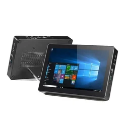 Higole F3APL 8'' Fanless Intel N3350 Mini PC Windows 10 WiFi5 4GB 64GB 2450mAh 4K Desktop Computer Touch Screen Windows Tablet