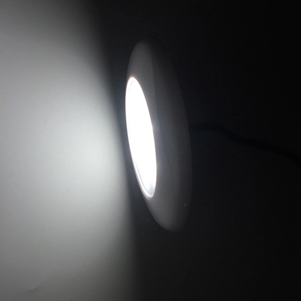 

Pool Lighting 12W RGB Colored Slim Plastic Resin Filled DC12V Spot LED IP 68 Waterproof Cold White Blue Color Warm White