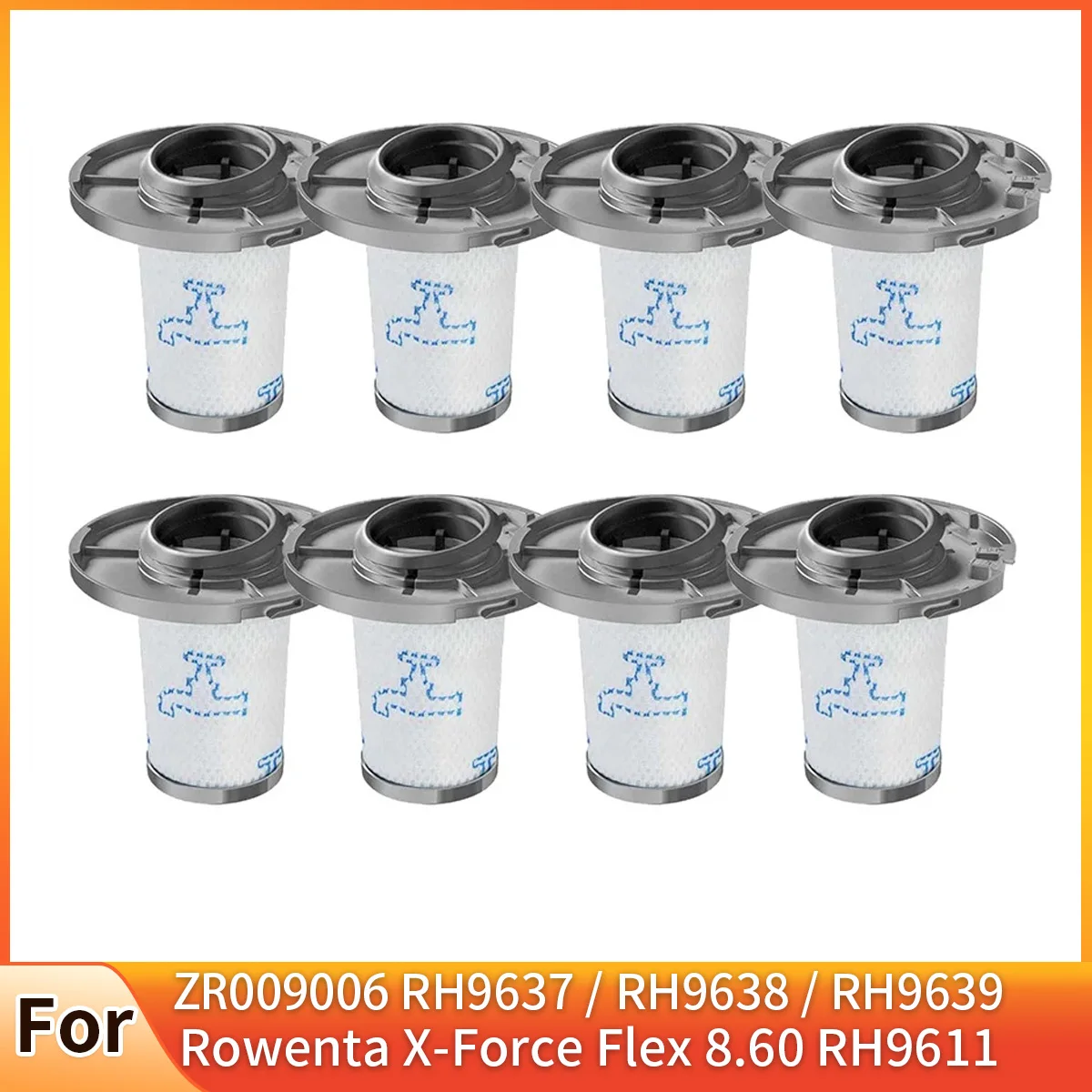 فلتر ZR009006 متوافق مع Rowenta X-Force Flex 8.60 RH9611/ RH9637 / RH9638 / RH9639، Rowenta X-Pert 6.60 RH6838 / RH6821