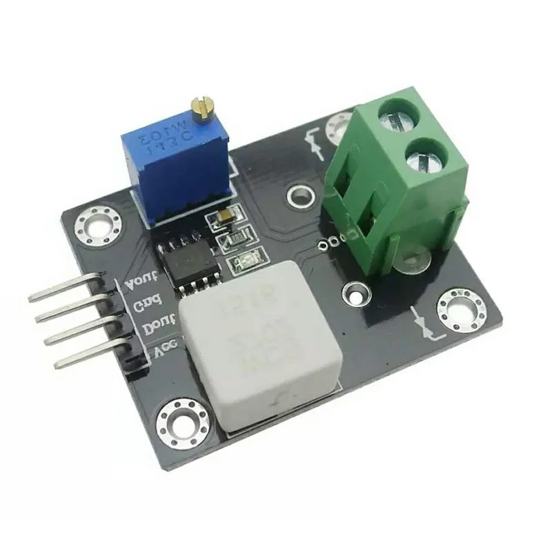 Hall Current Sensor Module WCS2705 Single Channel 0-5A Current Detection and Overcurrent Detection Integrated Module