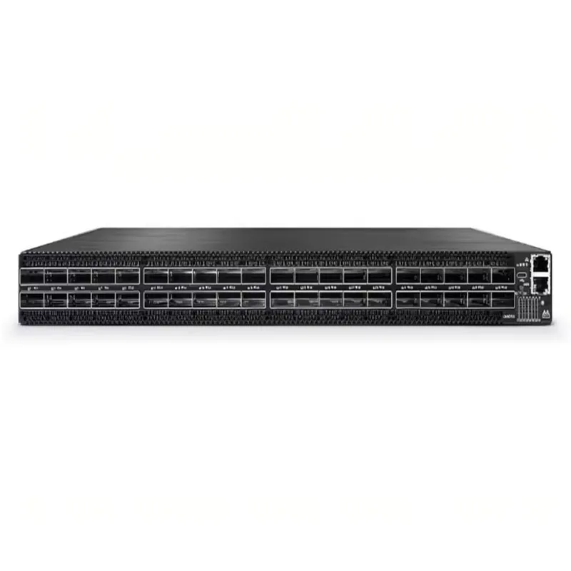 MQM8790-HS2F Mellanox สวิตช์อัจฉริยะ InfiniBand 200กิกะไบต์/วินาทีการจัดการภายนอกแบบไม่ปิดกั้น40พอร์ต