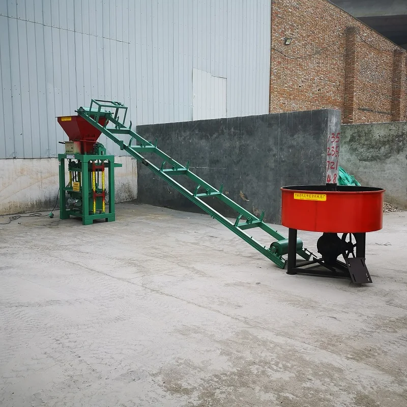 YG4-40A Type Hopper Brick Block Machine Automatic Cement Concrete Brick Block Making Brick Machine Mobile Manual Fly Ash Paver