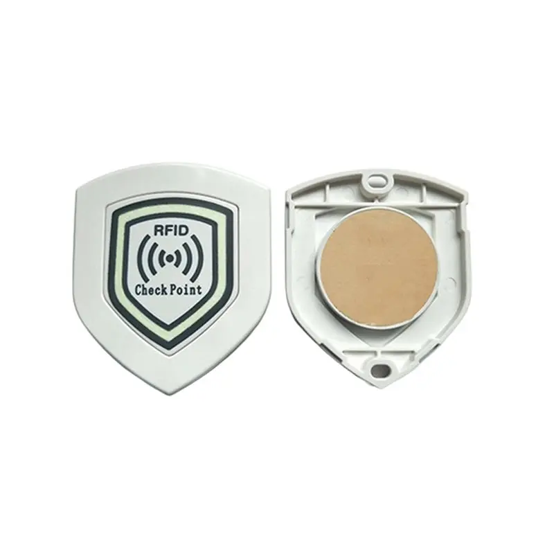 Handy Tool RFID Anti-Metal 13.56Mhz ISO15693 Shielded Inspection Tag 1024Bit For Security Patrol Point Cards