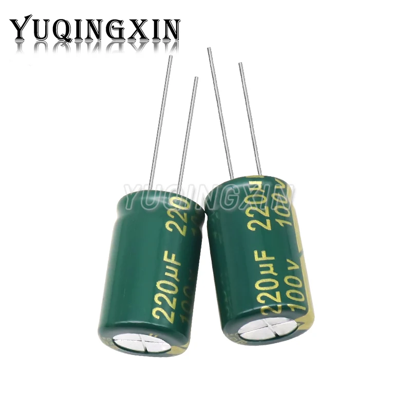 10V 16V 25V 35V 50V 400V 450V High Frequency Low ESR Aluminum Capacitor 10UF 100UF 220UF 330UF 470UF 680UF 1000UF 2200UF 3300UF