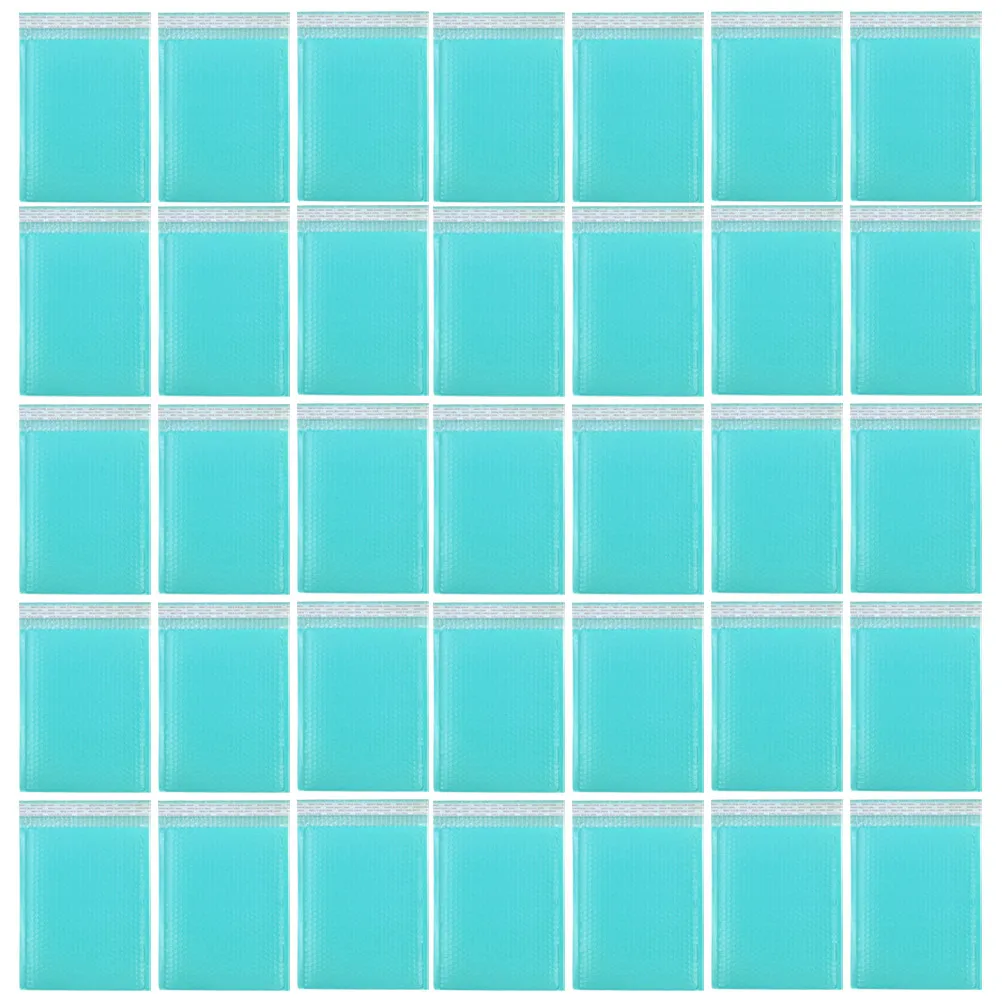 50Pcs Bubble Mailers Self-Sealing Pe Padded Envelopes for Small Business Shipping Supplies Puncture-Resistant Cushioned Bubble