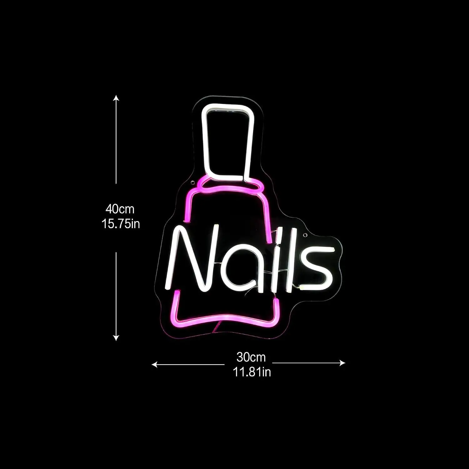 Nail Neon Sign USB Dimmable LED Lights For Nail Salon Beauty Spa Shop Studio Interior Wall Decoration Business Signage Gifts