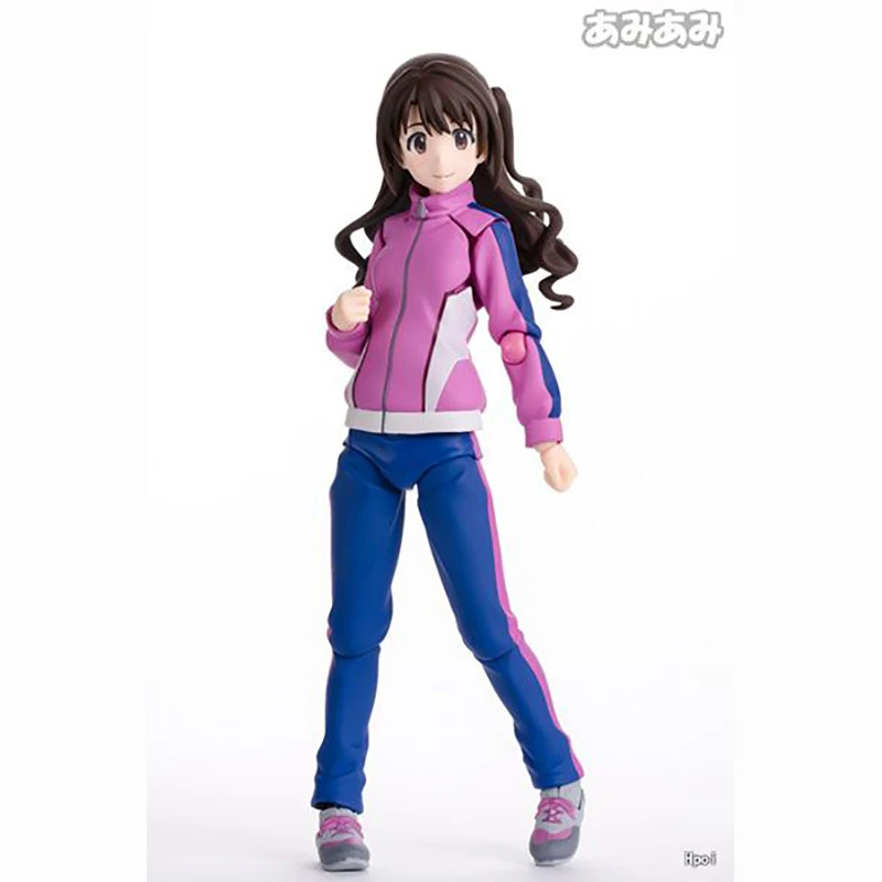 

Оригинальная фигурка Max Factory Figma EX 028 Uzuki Shimamura спортивная одежда Аниме портретная Модель Коллекция игрушек подарок 13 см