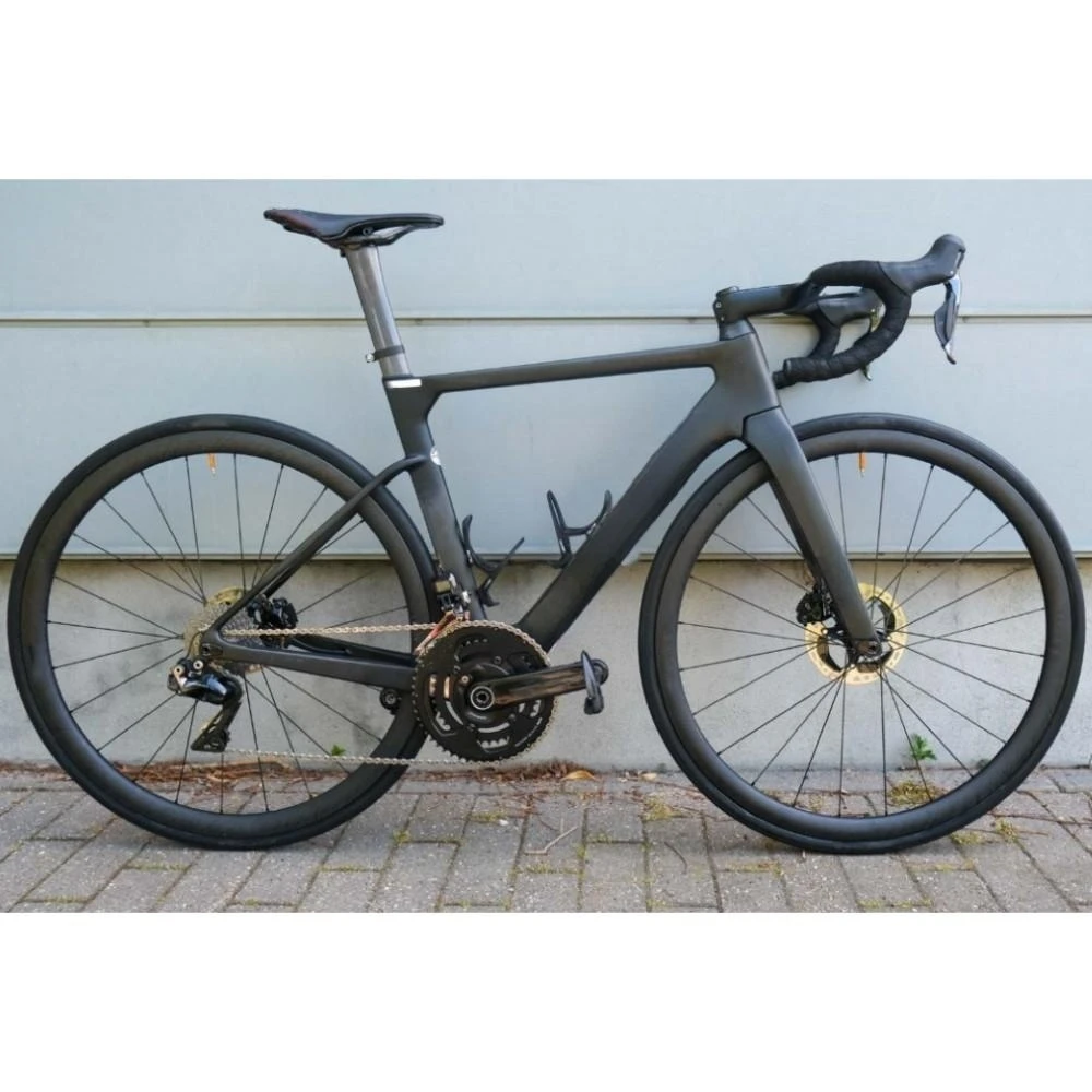 

OSTRO Road Carbon Велосипедный гоночный полный велосипедный дисковый тормоз 700c Карбоновые колеса с $himano Groupset Пользовательский логотип DPD 02