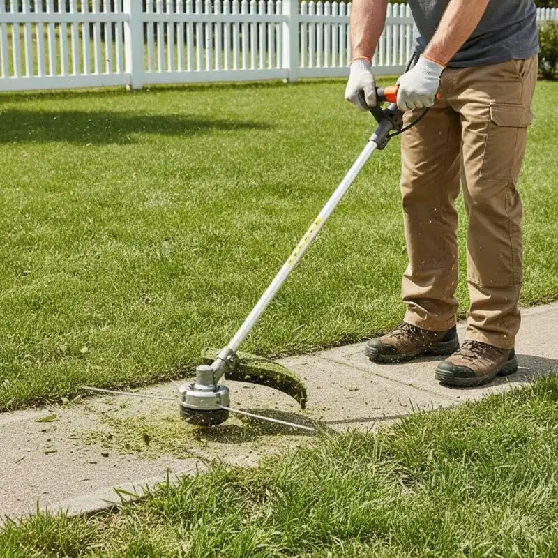 【AB1】Aluminum Alloy Grass Trimmer Head Replacement Nylon Steel Line for Professional Garden Yard Weeding Jobs{H}