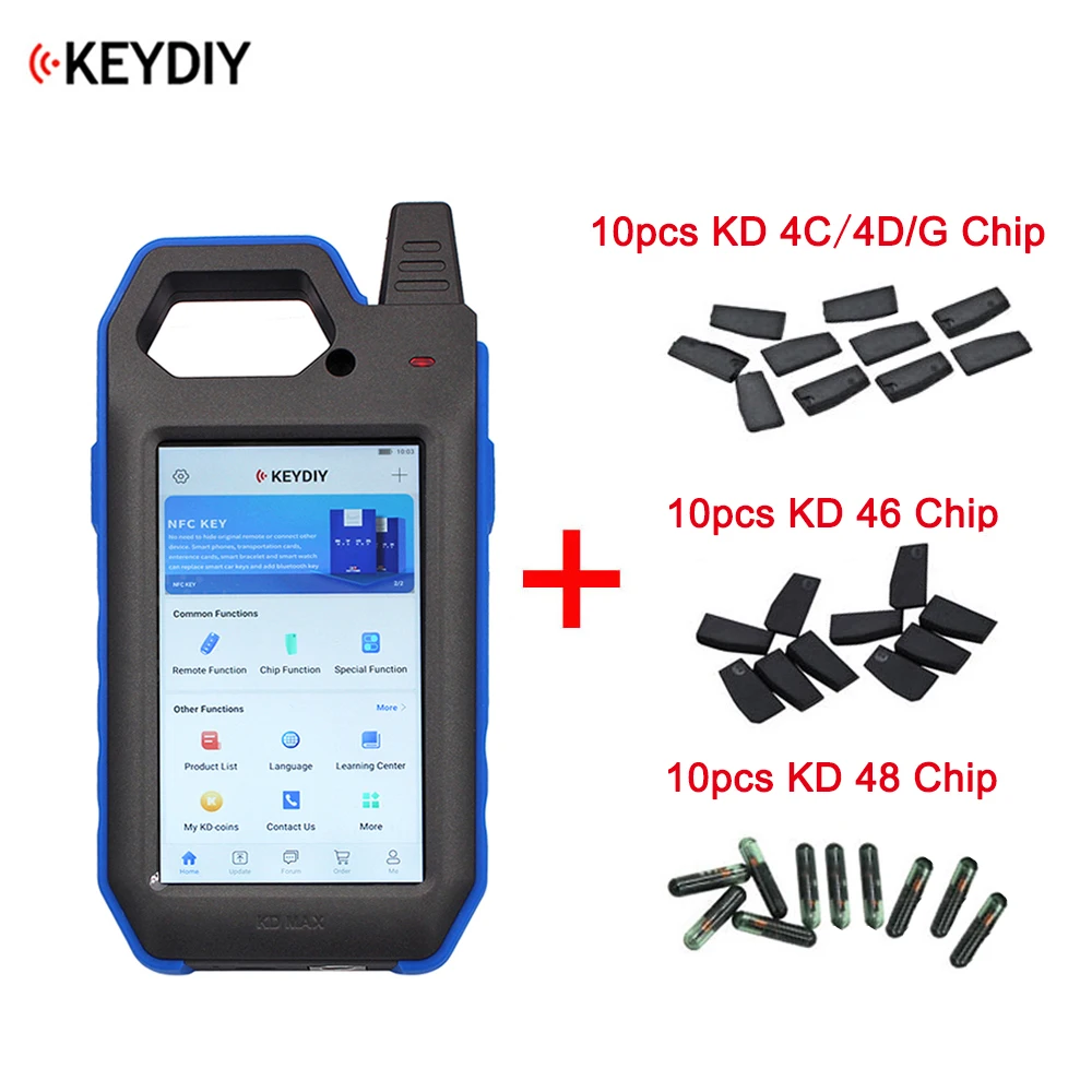 KEYDIY KD MAX Car Key Programmer KD Remote Generateor Copy Chip Reader Programming KD-MAX MATE Frequency Tester Data Collector