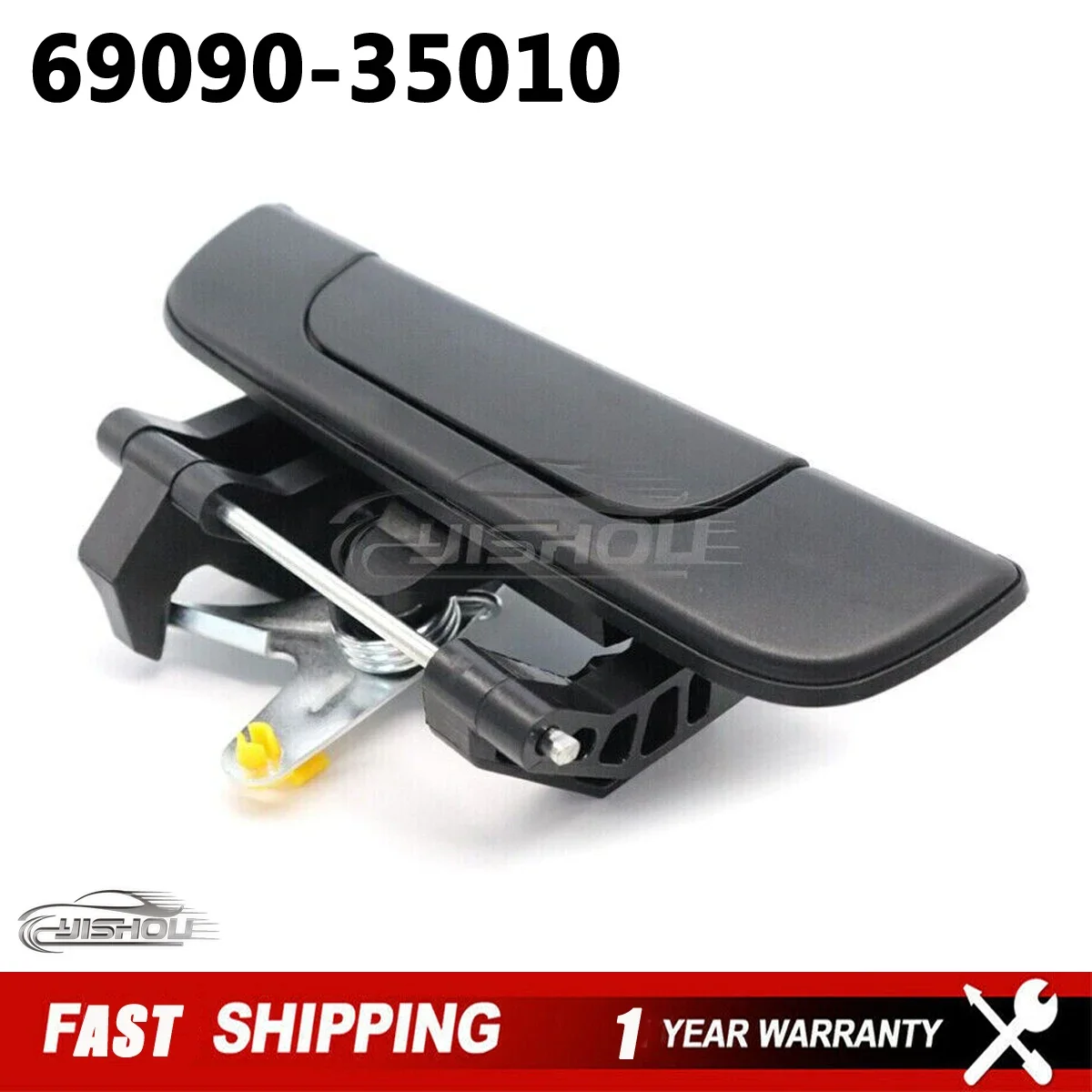 

69090-35010 Rear Door Exterior Tailgate Handle for Toyota Hilux 2004-2012 for Toyota Tacoma 1995-2004 6909035010 Black