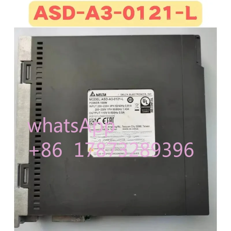 Drive Servo Bekas ASD-A3-0121-L ASD A3 0121 L Fungsi Normal Diuji OK