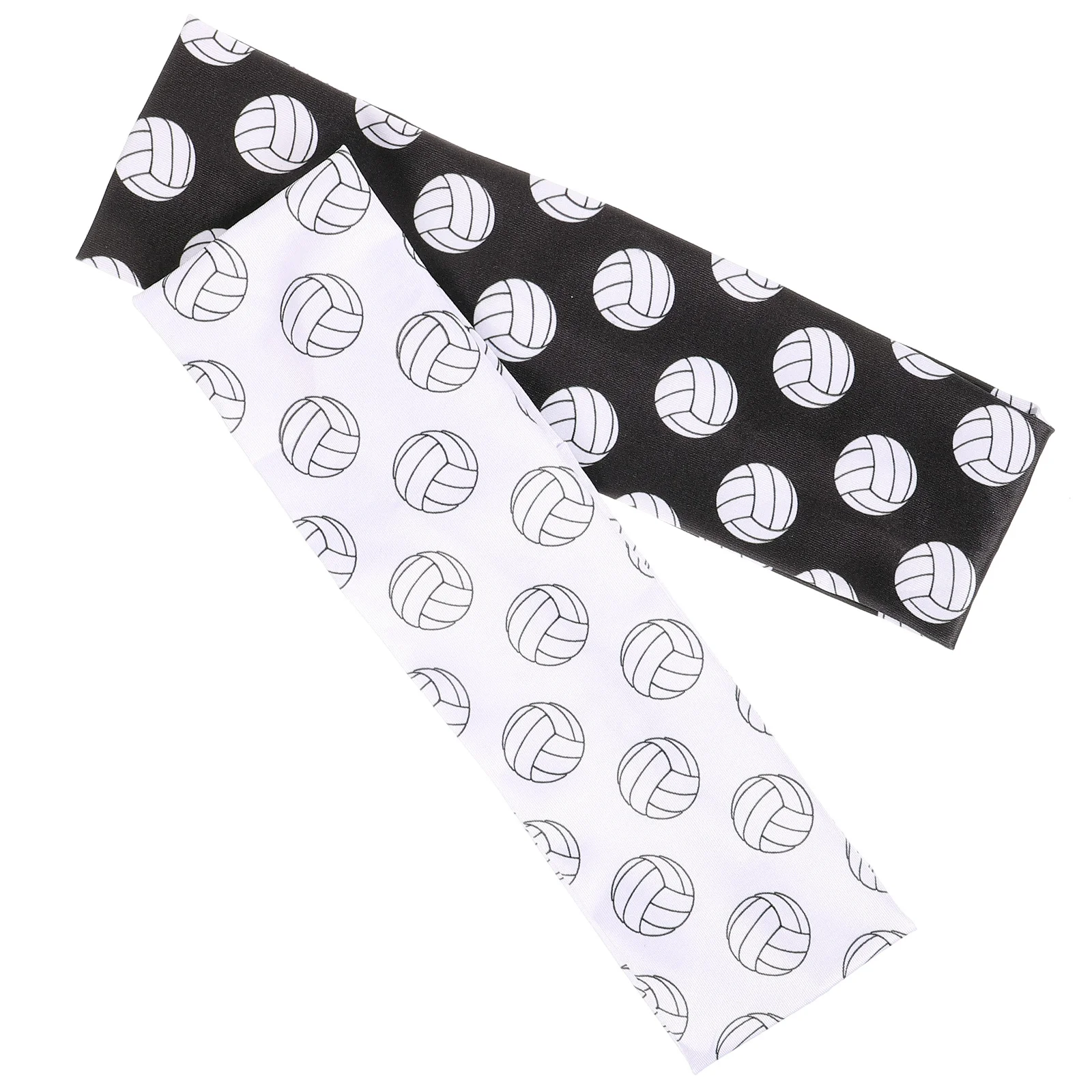 

2pcs Volleyball Pattern Elastic Sweatbands for Men Women Sports Headband Gym Yoga Running Anti-Sweat Breathable Comfortable