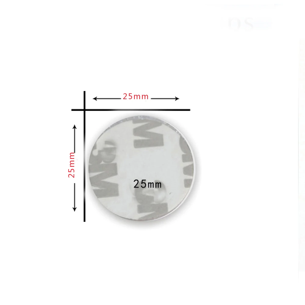 Imagem -05 - Adesivo de Etiqueta Rfid 100 k Em4100 Rfid 125khz Etiqueta de Identificação Token para Controle de Acesso