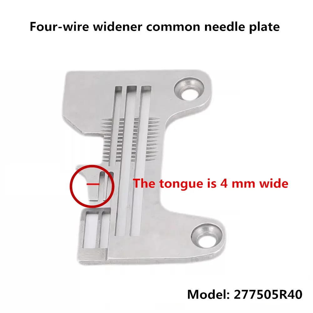 Jack 798D Silver Arrow 988 Pegasus EX sewing machine four-wire needle board narrow edge thin edge tight edge wide tongue needle