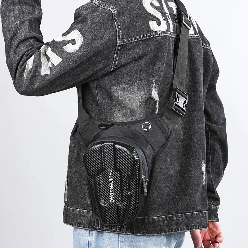 Mens Waterproof Sling Bag - Compact Chest Shoulder Pack, Crossbody Phone Bag for Outdoor Gym Jogging